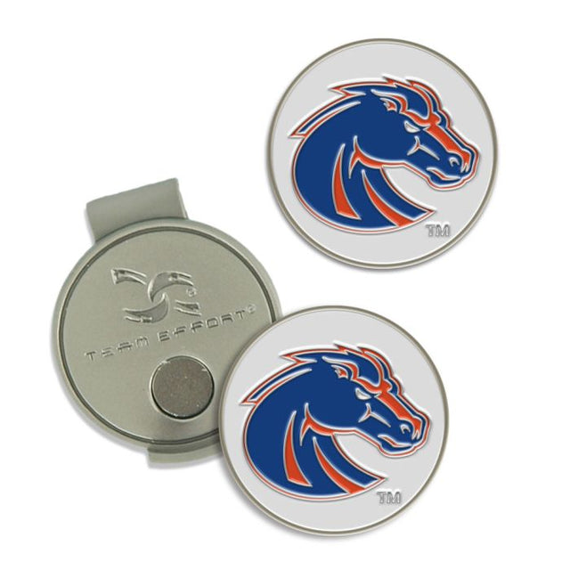 Clip para gorra y marcadores de los Boise State Broncos