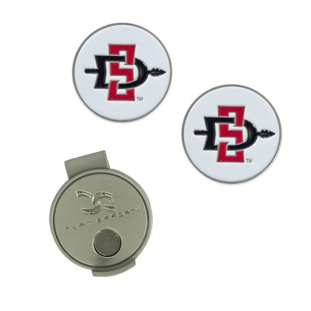 Clip para gorra y marcadores de los San Diego State Aztecs