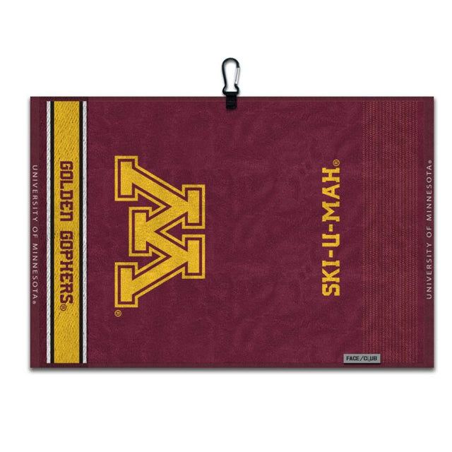 Toallas de jacquard de Minnesota Golden Gophers