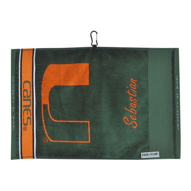 Toallas de los Miami Hurricanes - Jacquard