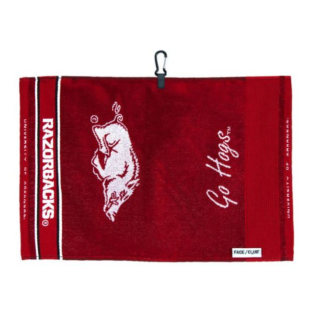 Toallas de los Arkansas Razorbacks - Jacquard