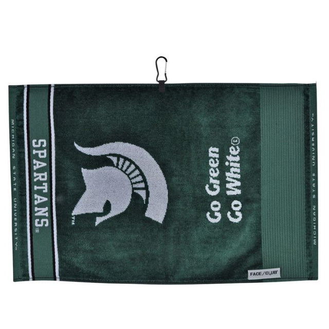 Toallas de jacquard de los Spartans de Michigan State