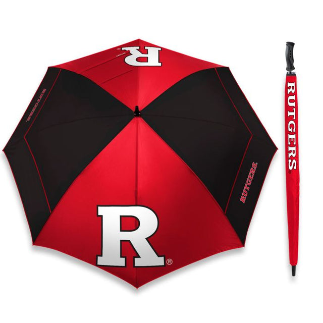 Sombrillas Rutgers Scarlet Knights Windsheer de 62"