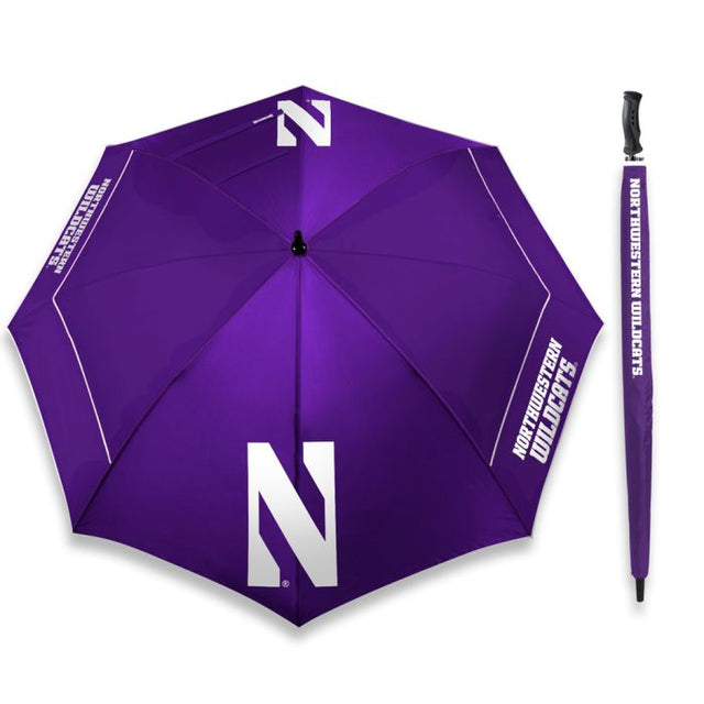 Northwestern Wildcats Umbrellas Windsheer 62"