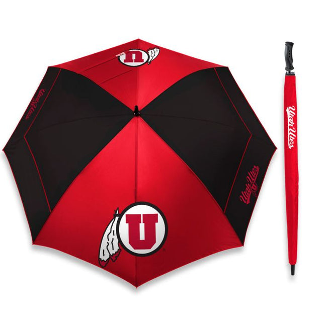 Utah Utes 雨伞 防风雨 62 英寸