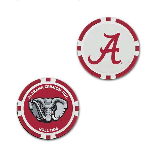 Marcador de bola Alabama Crimson Tide - Individual de gran tamaño.