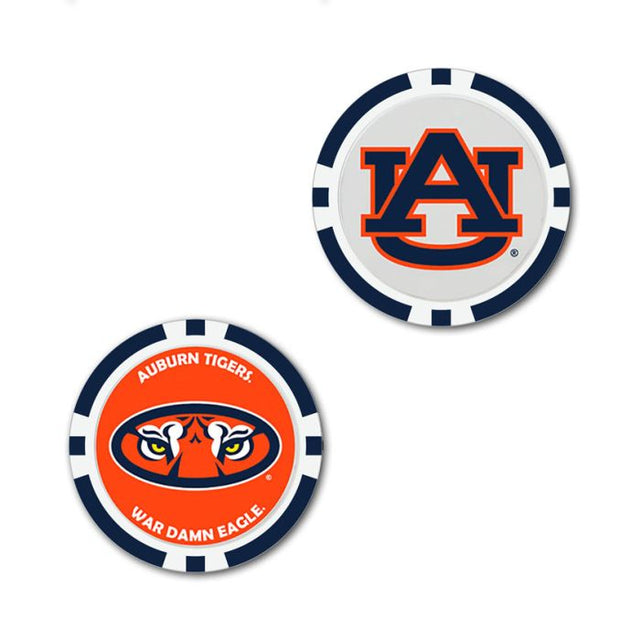 Marcador de pelota Auburn Tigers - Individual de gran tamaño.