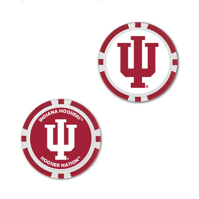 Indiana Hoosiers Ball Marker - Oversized indiv.