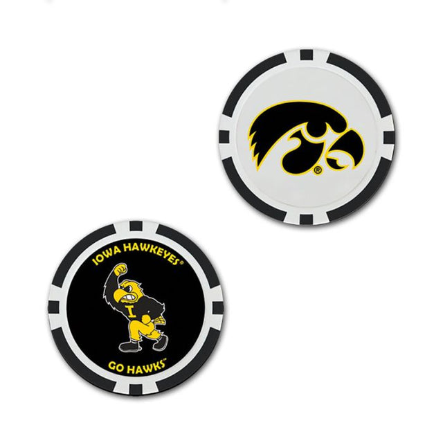 Iowa Hawkeyes Ball Marker - Oversized indiv.