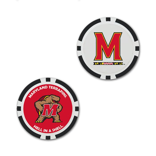 Maryland Terrapins Ball Marker - Oversized indiv.