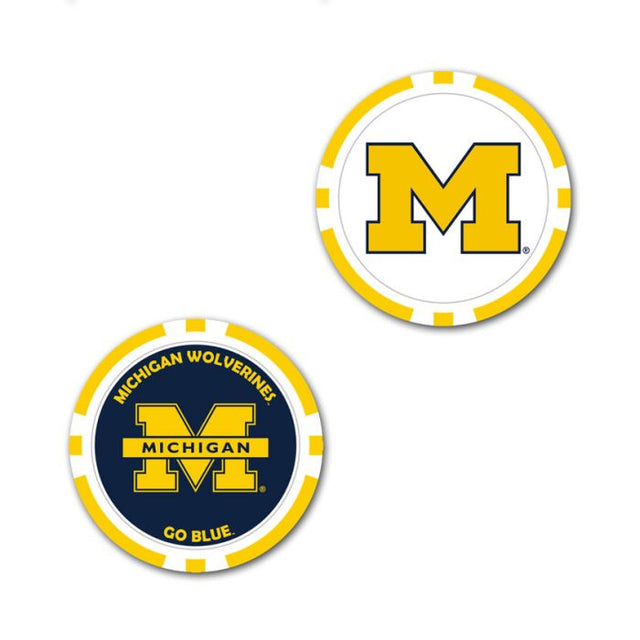 Marcador de balón de Michigan Wolverines - Individual de gran tamaño.