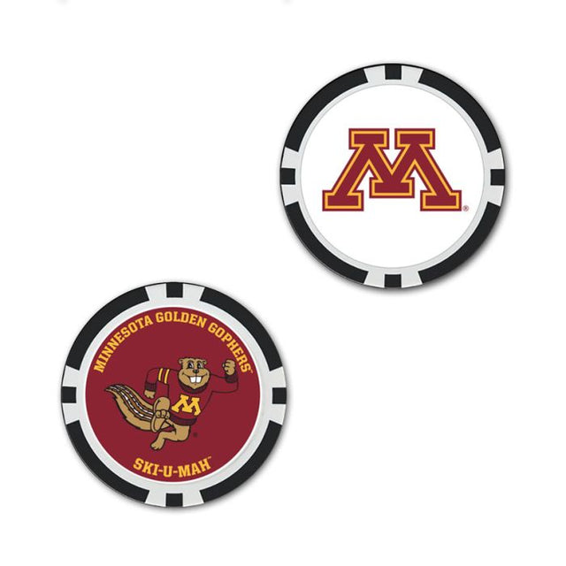 Marcador de pelota Minnesota Golden Gophers - Individual de gran tamaño.