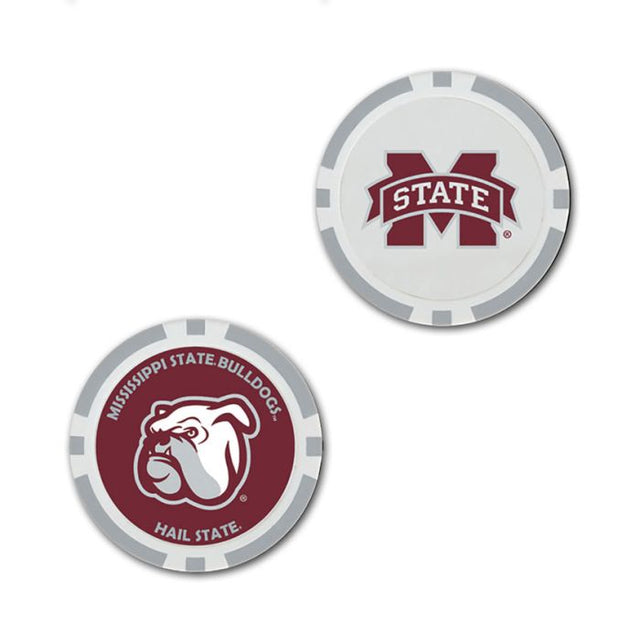 Mississippi State Bulldogs Ball Marker - Oversized indiv.