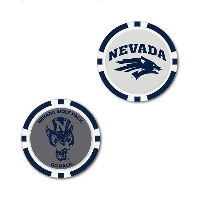 Nevada Wolf Pack Ball Marker - Oversized indiv.