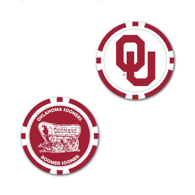 Marcador de pelota de Oklahoma Sooners - Individual de gran tamaño.