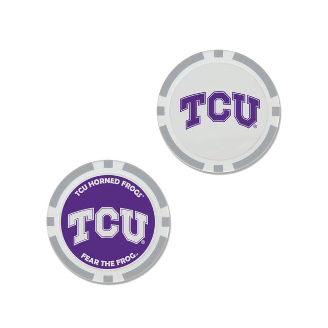 TCU Horned Frogs Ball Marker - Oversized indiv.