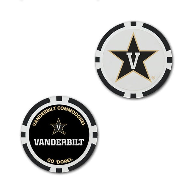 Marcador de bola Vanderbilt Commodores - Individual de gran tamaño.