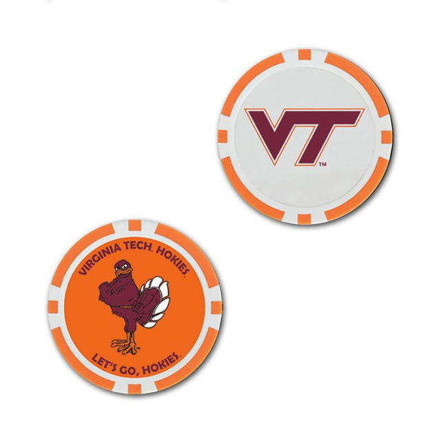 Virginia Tech Hokies Ball Marker - Oversized indiv.