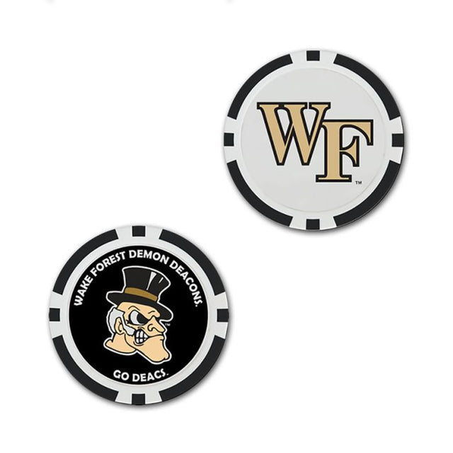 Marcador de bola Wake Forest Demon Deacons - Individual de gran tamaño.