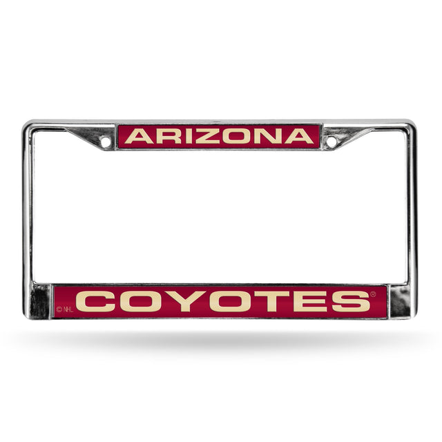 Arizona Coyotes Laser Chrome Frame