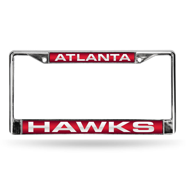 Atlanta Hawks Laser Chrome Frame