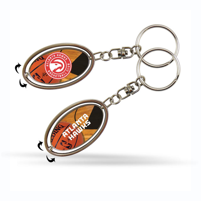 Atlanta Hawks Spinner Keychain