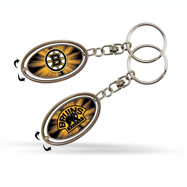 Boston Bruins Spinner Keychain