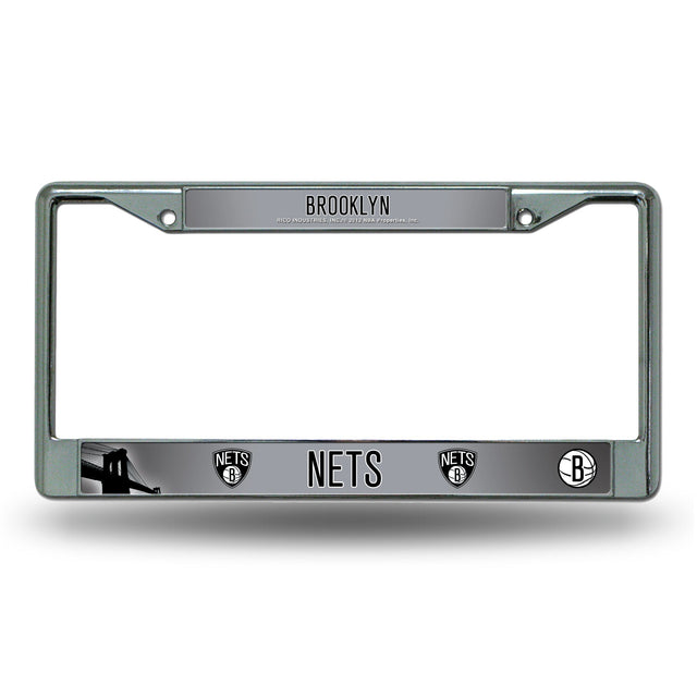 Brooklyn Nets Chrome Frame