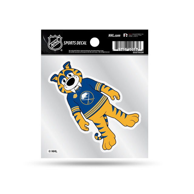 Buffalo Sabres Mascot Small Style Decal (4"X4")