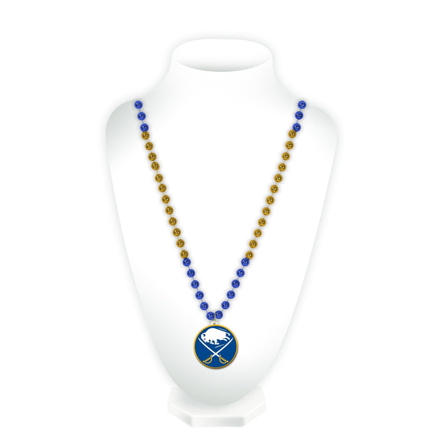 Buffalo Sabres Sport Beads With Medallion