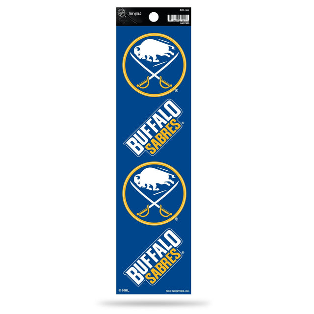 Buffalo Sabres The Quad Decal Set