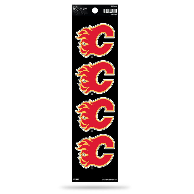 Juego de calcomanías para quads de Calgary Flames