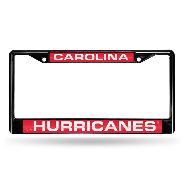 Carolina Hurricanes Black Laser Chrome Frame