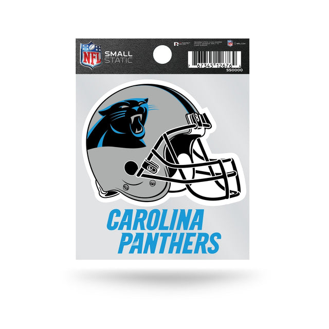 Logotipo secundario de Carolina Panthers, adhesivo estático pequeño: diseño de casco