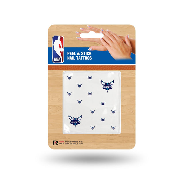 Charlotte Hornets Nail Tattoos