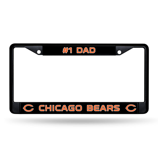 Chicago Bears #1 Dad Black Frame