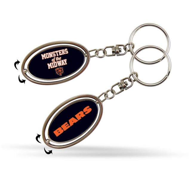 Chicago Bears Monsters Of The Midway Spinner Keychain