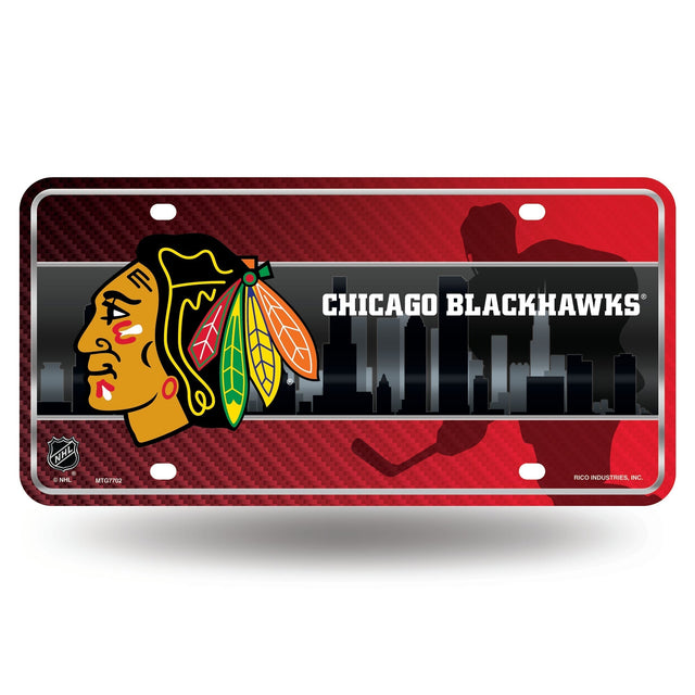 Chicago Blackhawks Metal Tag