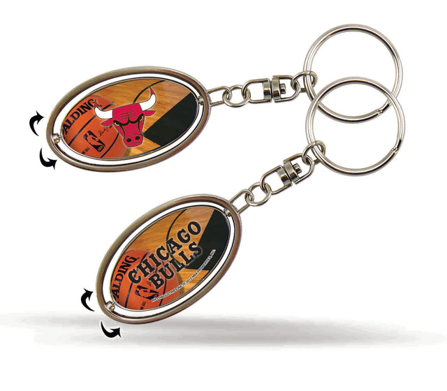 Chicago Bulls Spinner Keychain