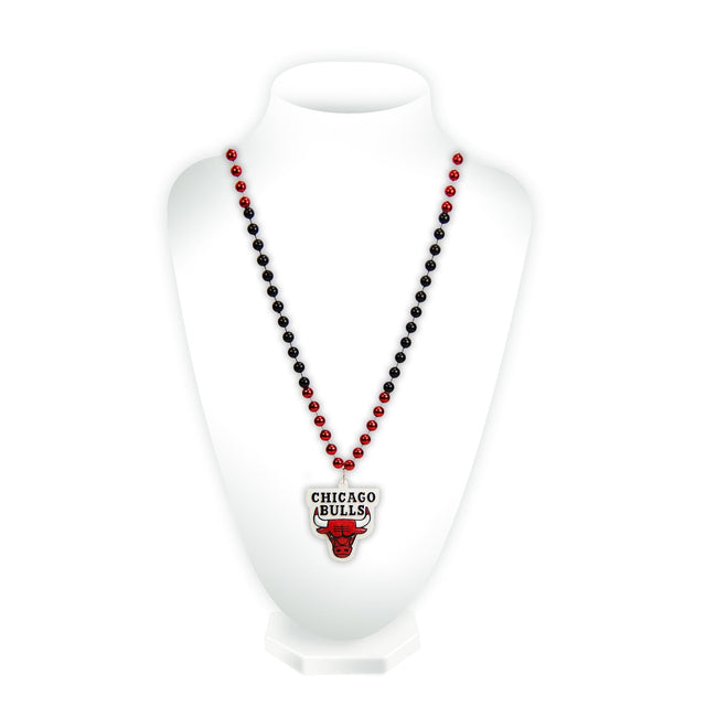 Chicago Bulls Sport Beads With Medallion