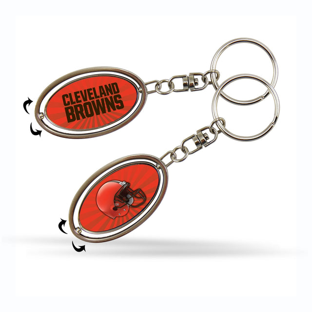 Cleveland Browns Spinner Keychain