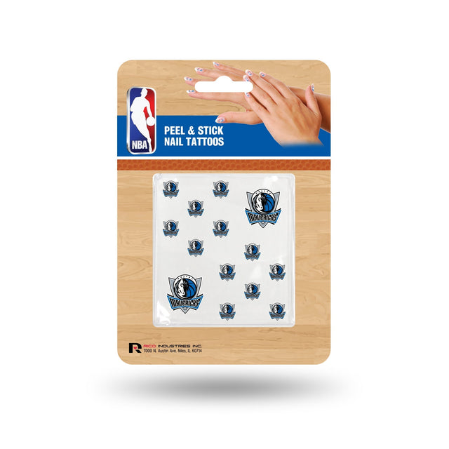 Dallas Mavericks Nail Tattoos