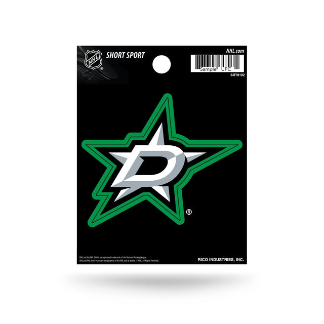 Calcomanía deportiva corta de los Dallas Stars