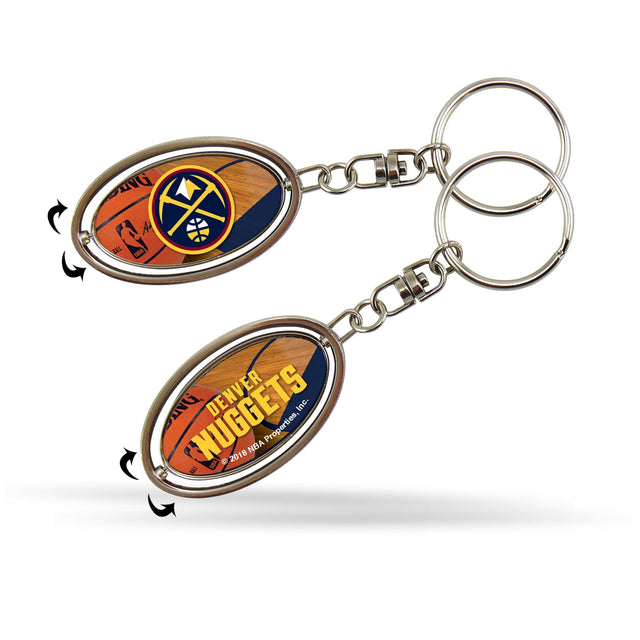 Denver Nuggets Spinner Keychain