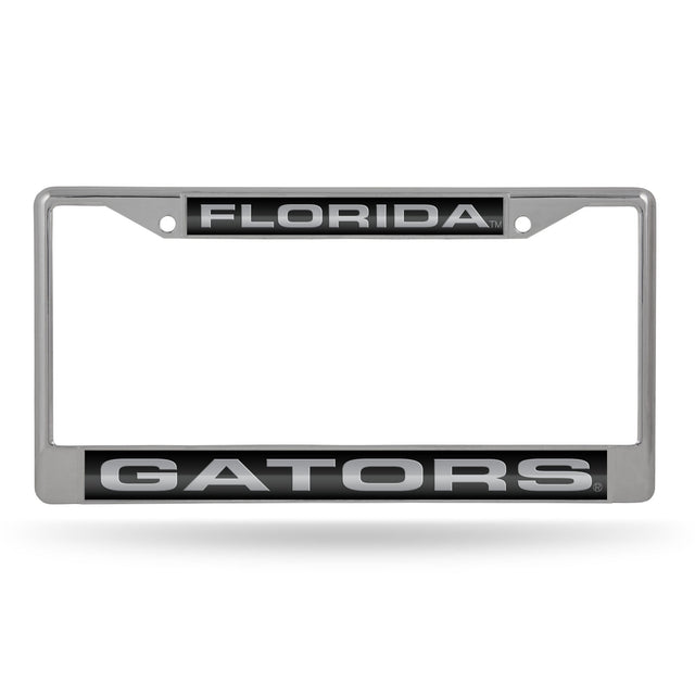 Florida Gators Laser Chrome 12 x 6 License Plate Frame