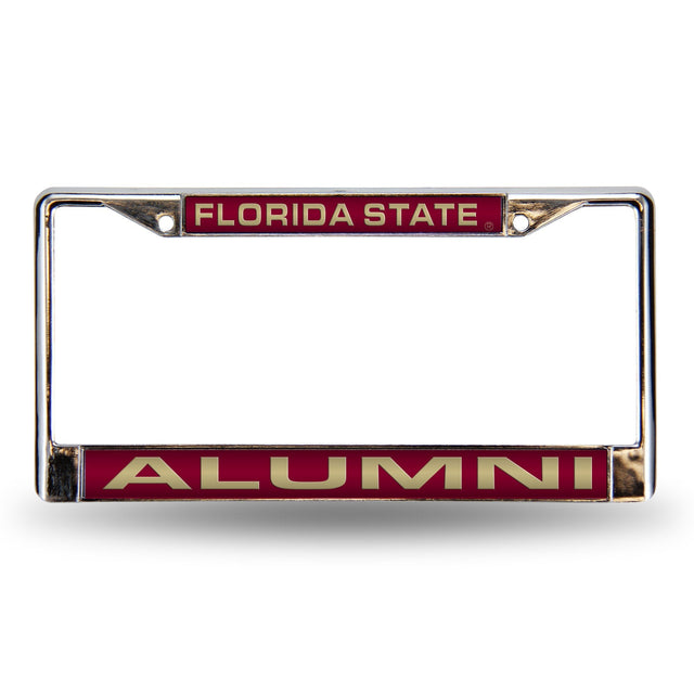 Florida State Seminoles Laser Chrome 12 x 6 License Plate Frame