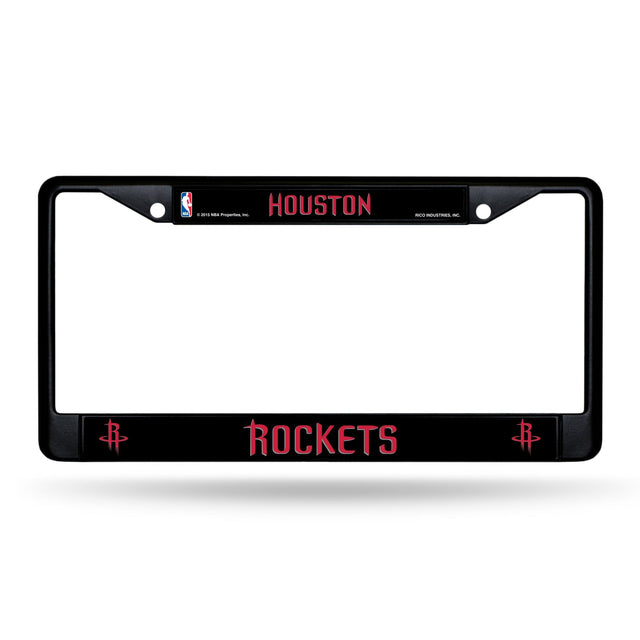 Houston Rockets Black Chrome Frame