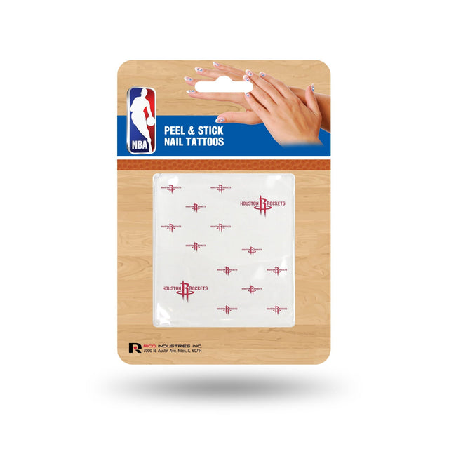 Houston Rockets Nail Tattoos