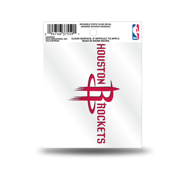 Houston Rockets Small Static Cling