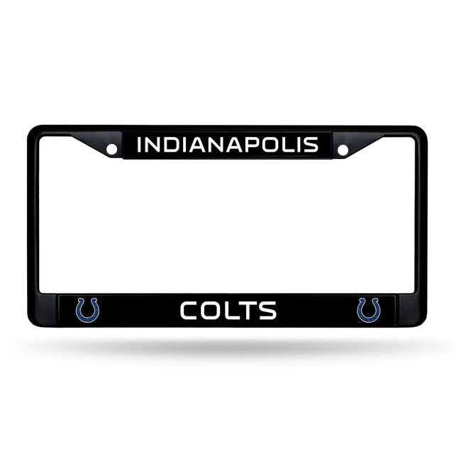 Indianapolis Colts Black Chrome Frame